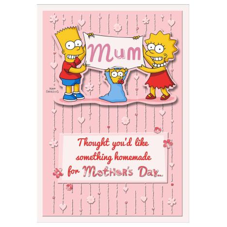 Mum The Simpsons Mother's Day Card £2.80